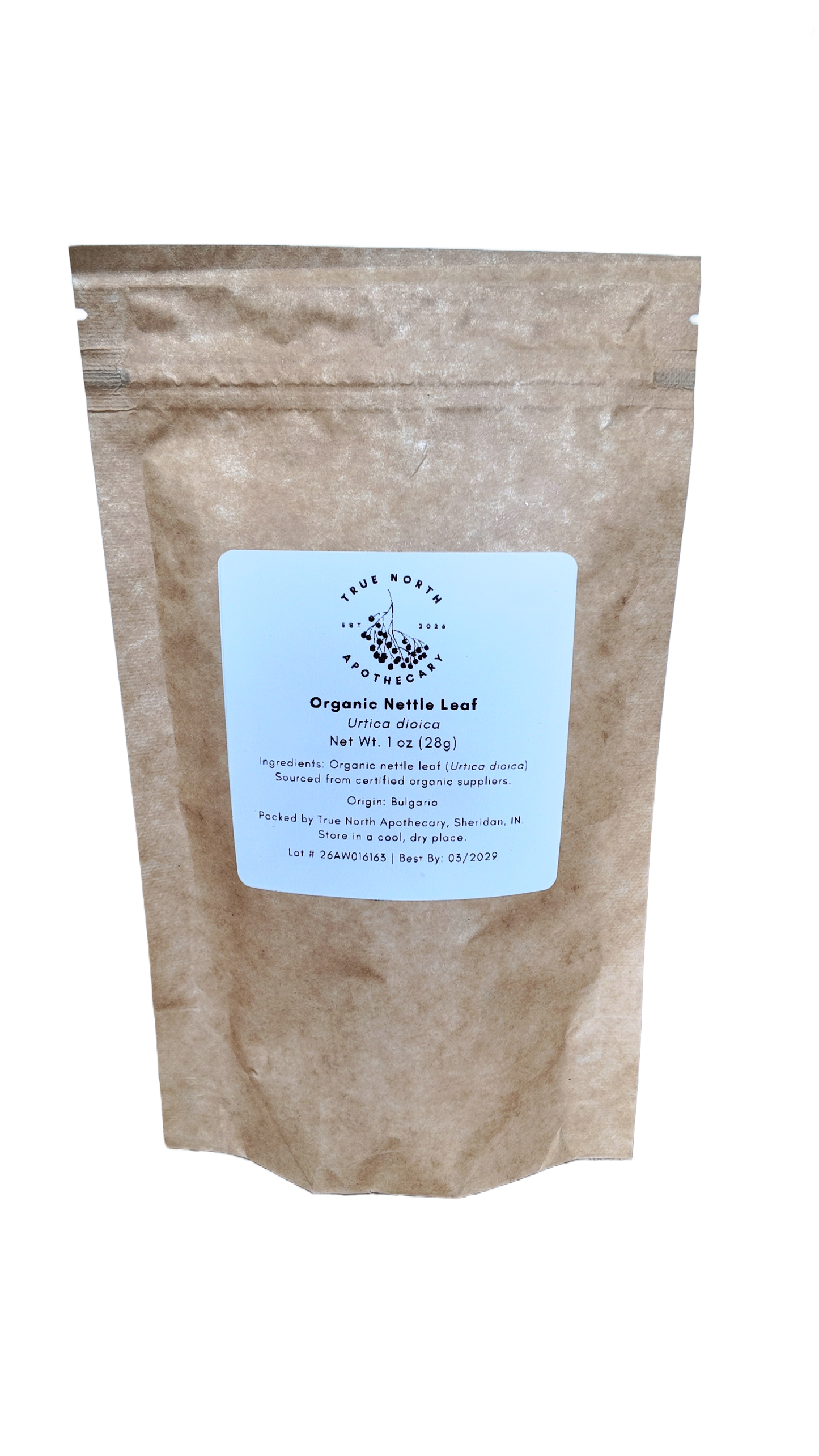Organic Nettle Leaf (Cut & Sifted) – 1 oz