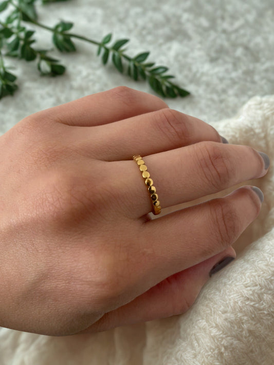 Flat Circle Stacking Ring
