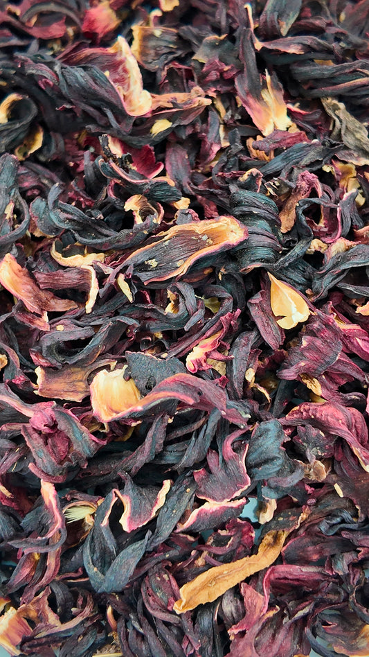 Organic Hibiscus Flowers (Whole) – 1 oz